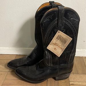 Lucchese cowboy boots mens size 10.5 not worn deadstock nwt